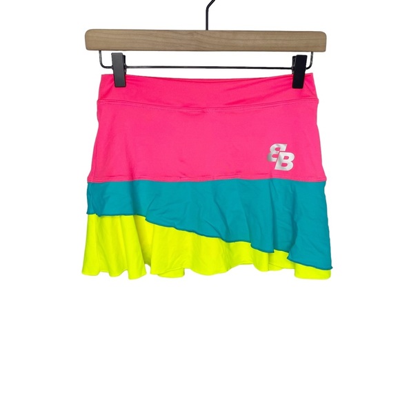 BB Womens Valeria tennis Skirt skirt neon pink Barbiecore size XS - Picture 3 of 6